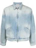 Fear Of God denim zip-up bomber jacket - Blue
