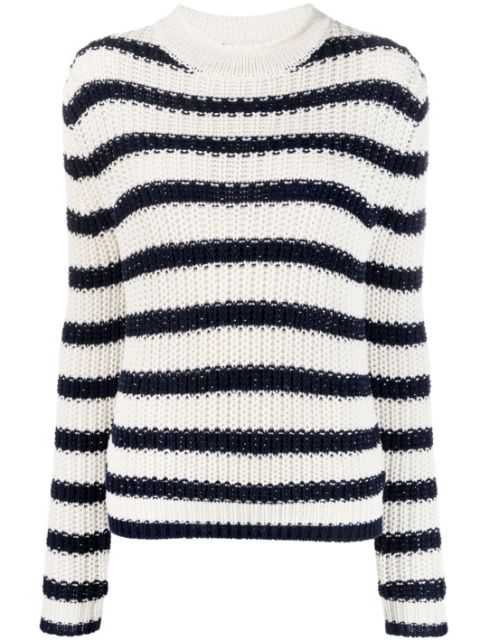 Ralph Lauren Collection striped knitted jumper Women