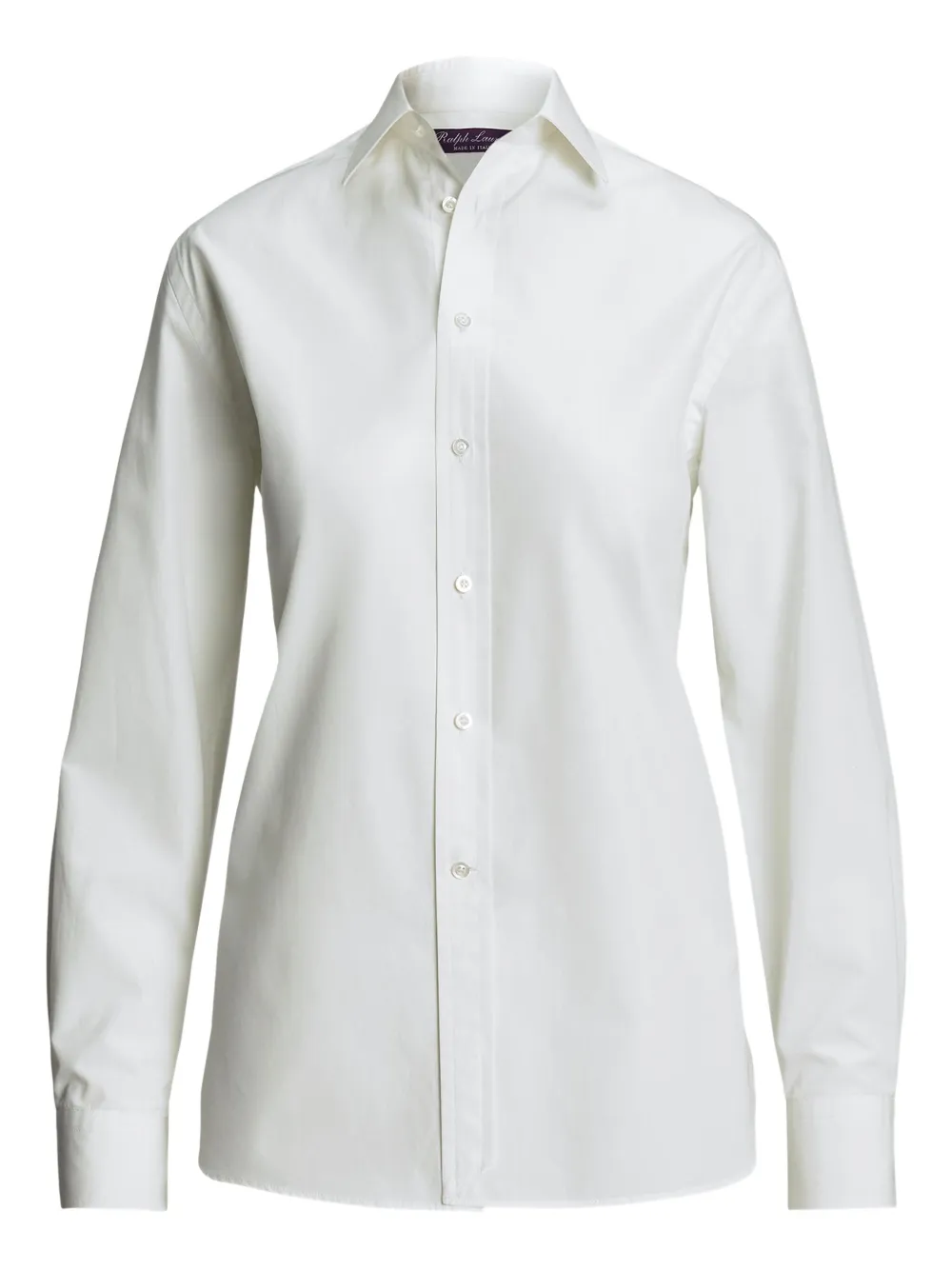 long-sleeve cotton shirt