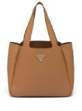 Prada leather tote bag - Brown