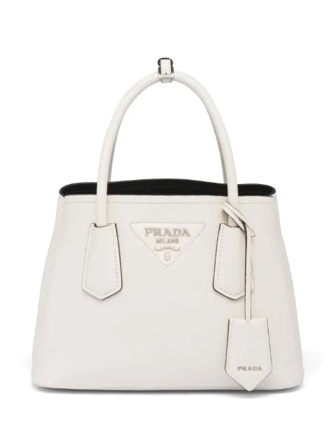 Prada mini Double Saffiano leather tote bag