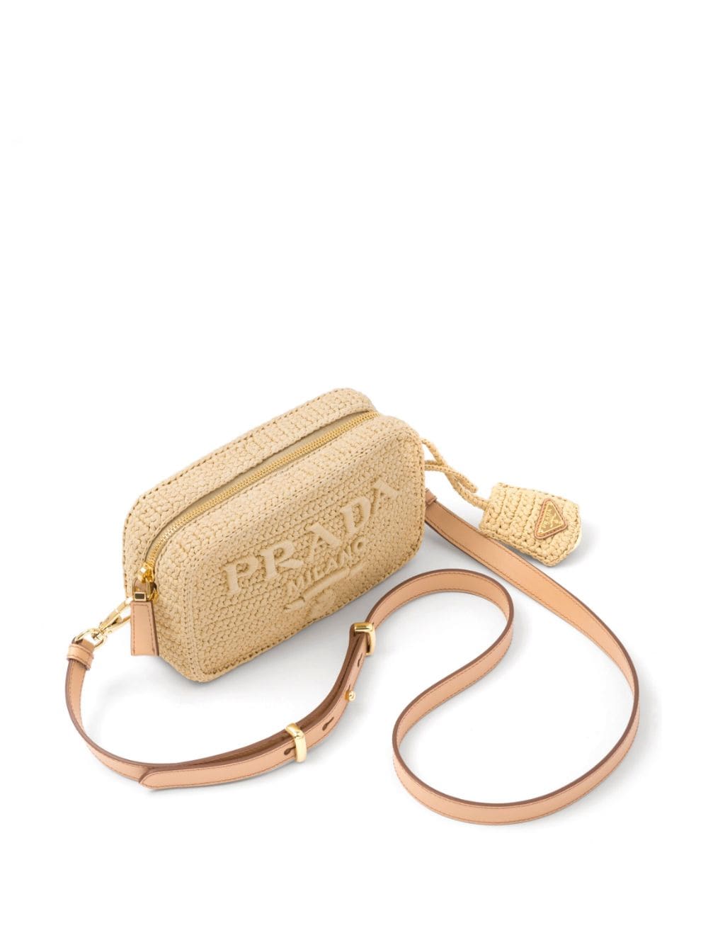 Prada Raffia Shoulder Bag - Farfetch