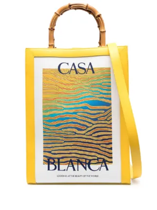 Casablanca Casa Ange De Jour ハンドバッグ | イエロー | FARFETCH JP