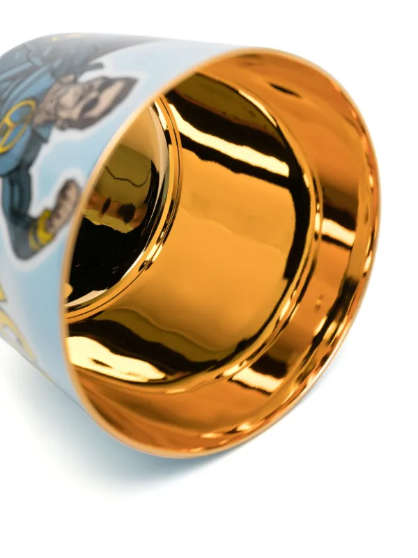 Sieger by Fürstenberg Sip Of Gold Champagne goblet, Peace MAN