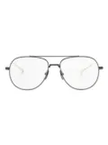 Dita Eyewear metal pilot-frame glasses - Black
