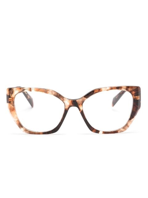 Prada Eyewear - Prada Symbole cat-eye frame glasses