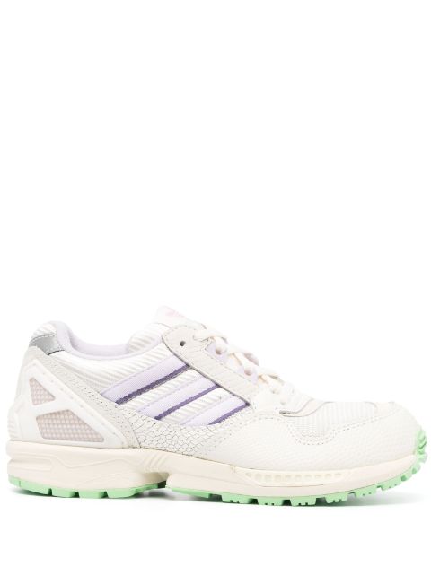 adidas panelled crocodile-effect low-top sneakers WOMEN