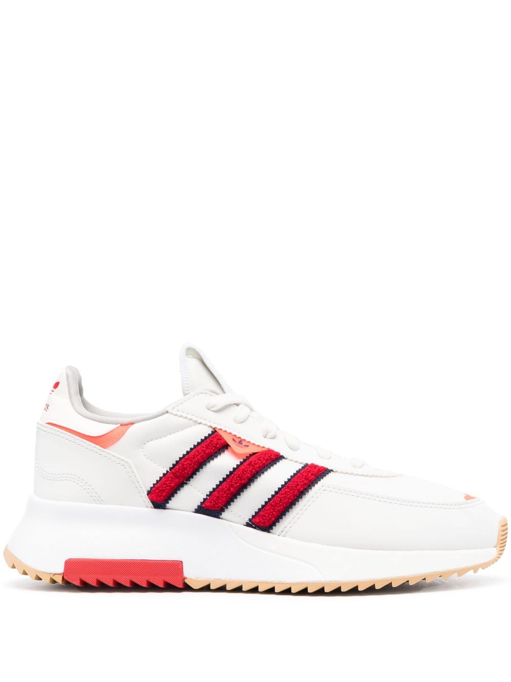 Adidas Originals 3-stripes Low-top Sneakers In White