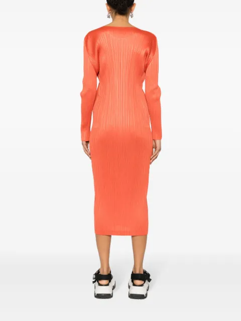 Pleats Please Issey Miyake plissé midi dress PP38JH154 - 3