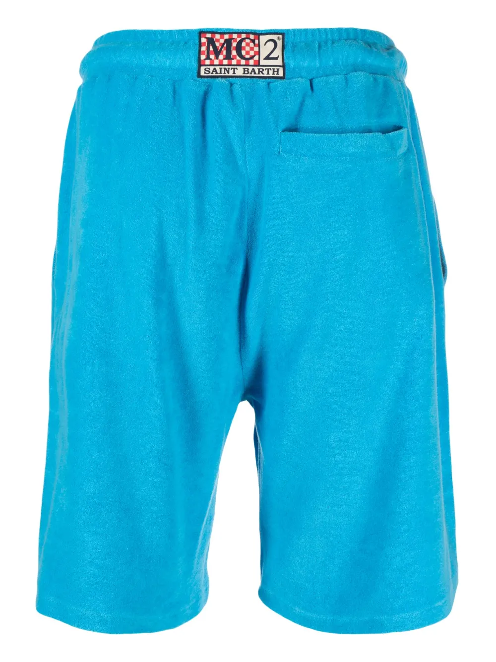 MC2 Saint Barth Trainingsshorts met trekkoordtaille - Blauw