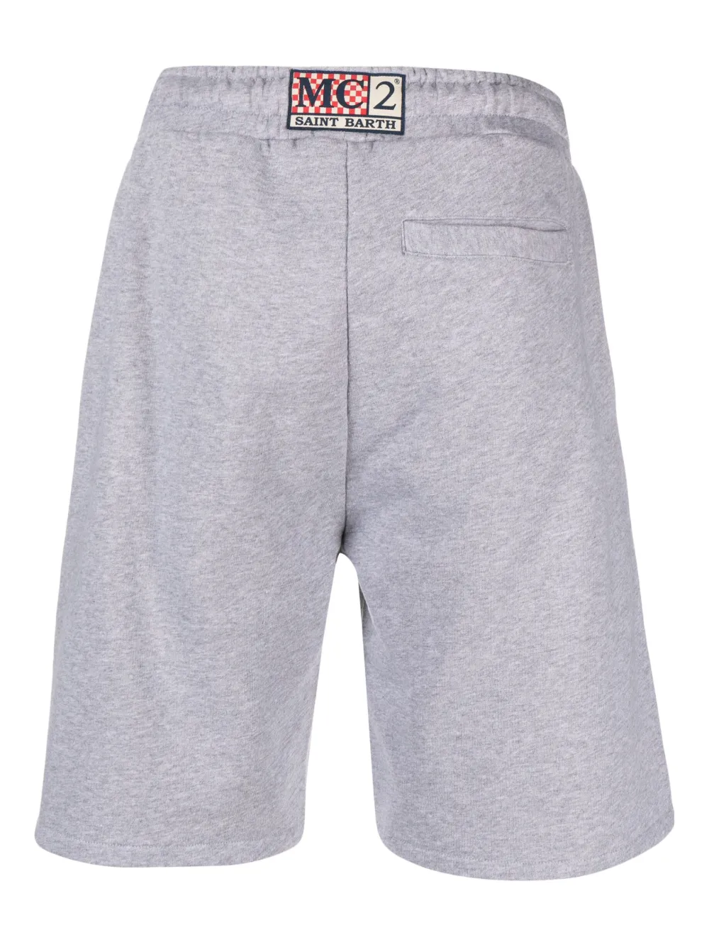 MC2 Saint Barth Trainingsshorts met trekkoordtaille - Grijs
