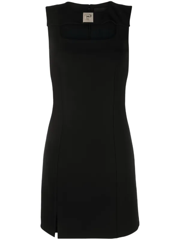 Givenchy カットアウト ノースリーブ ミニドレス | ブラック | FARFETCH JP