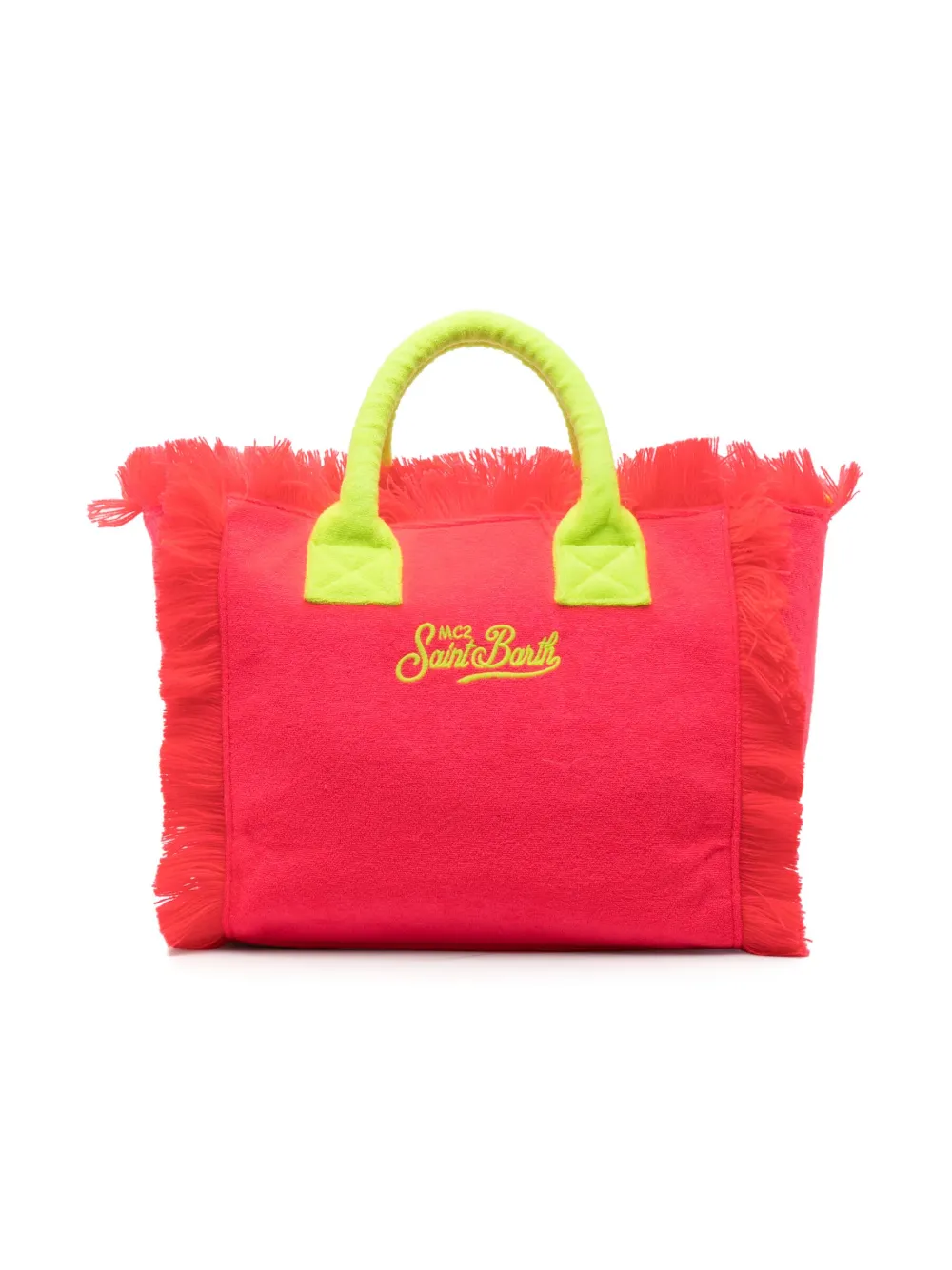 MC2 Saint Barth Kids Colette strandtas met geborduurd logo - Roze