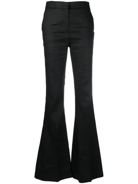 OMBRA MILANO high-waisted flared trousers