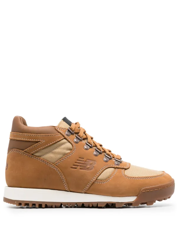 Junya Watanabe MAN Rainier high-top Sneakers | Brown | FARFETCH IN