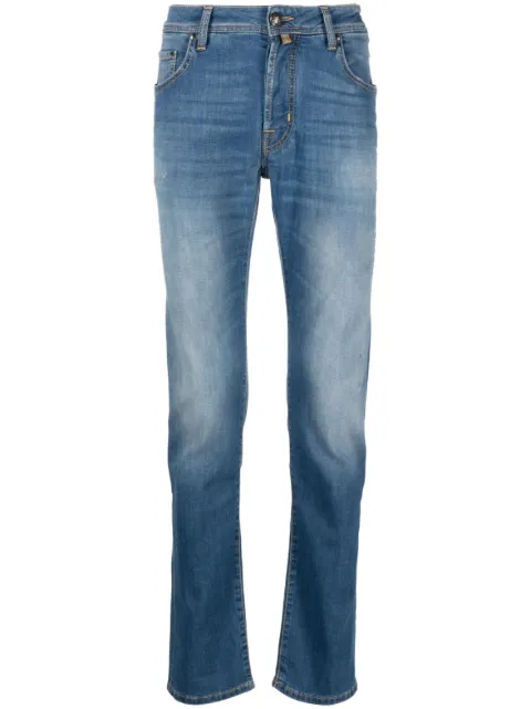 Jacob Cohën faded straight-leg jeans