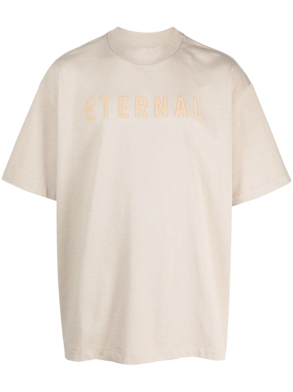 Fear Of God Eternal logo-flocked Cotton T-Shirt - Farfetch
