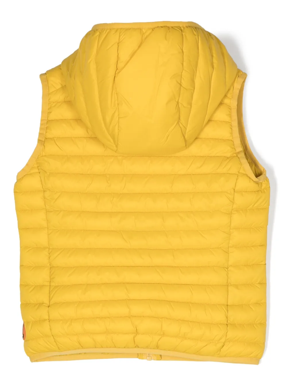 Save The Duck Kids Bodywarmer met logopatch - Geel