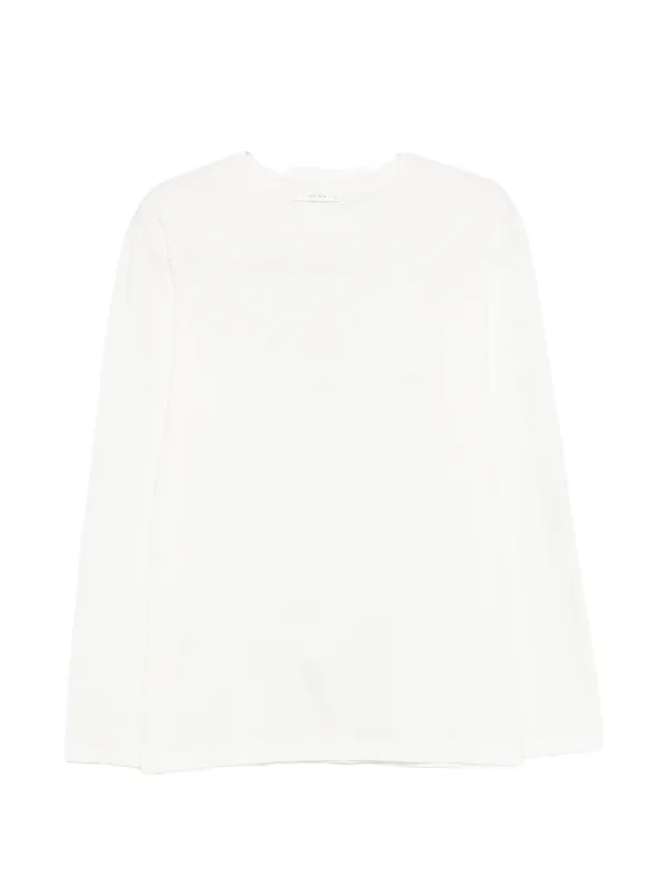 The Row Leon long-sleeve T-shirt | White | FARFETCH