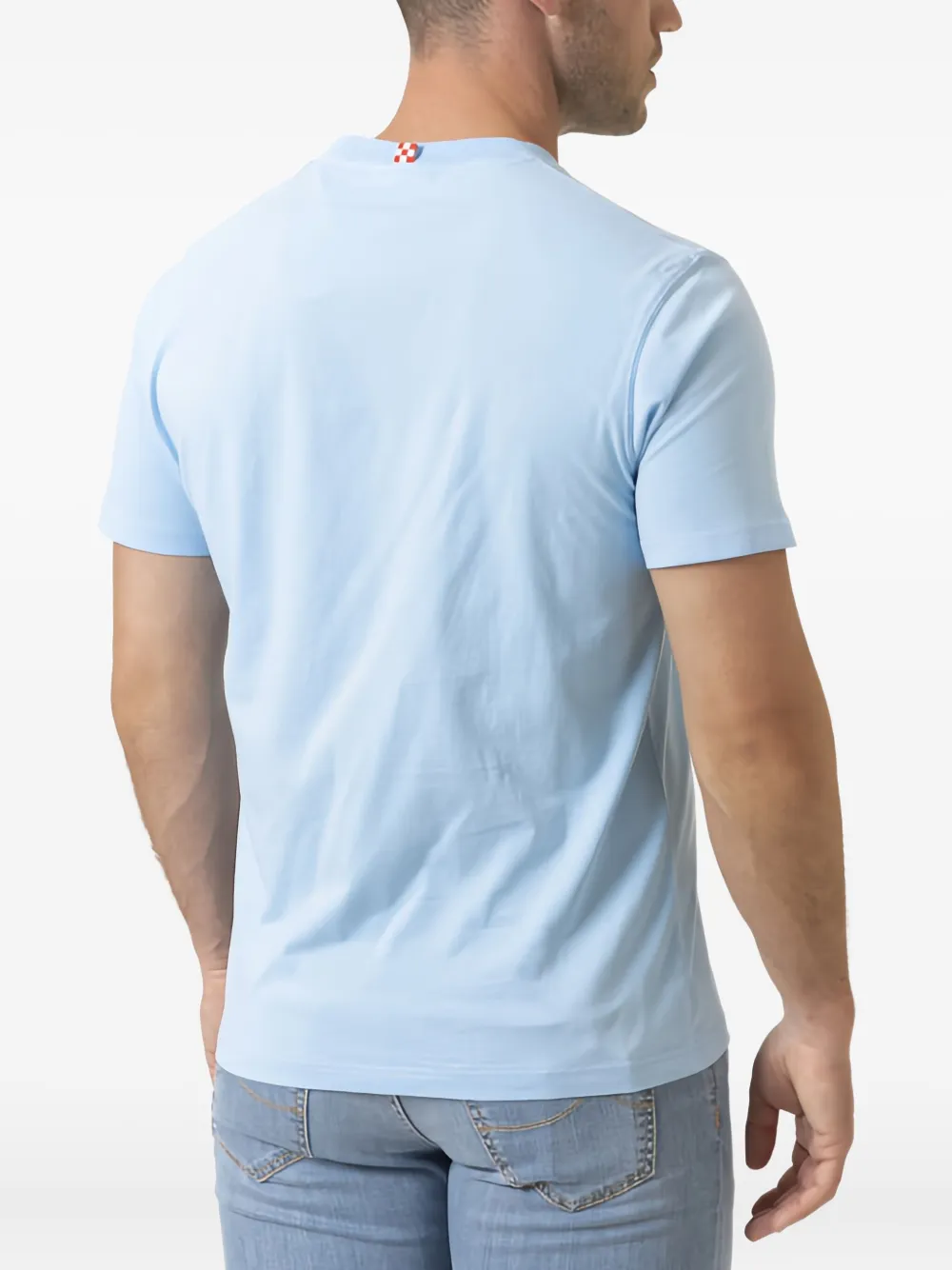 Mc2 Saint Barth Round-neck T-shirt In Blue