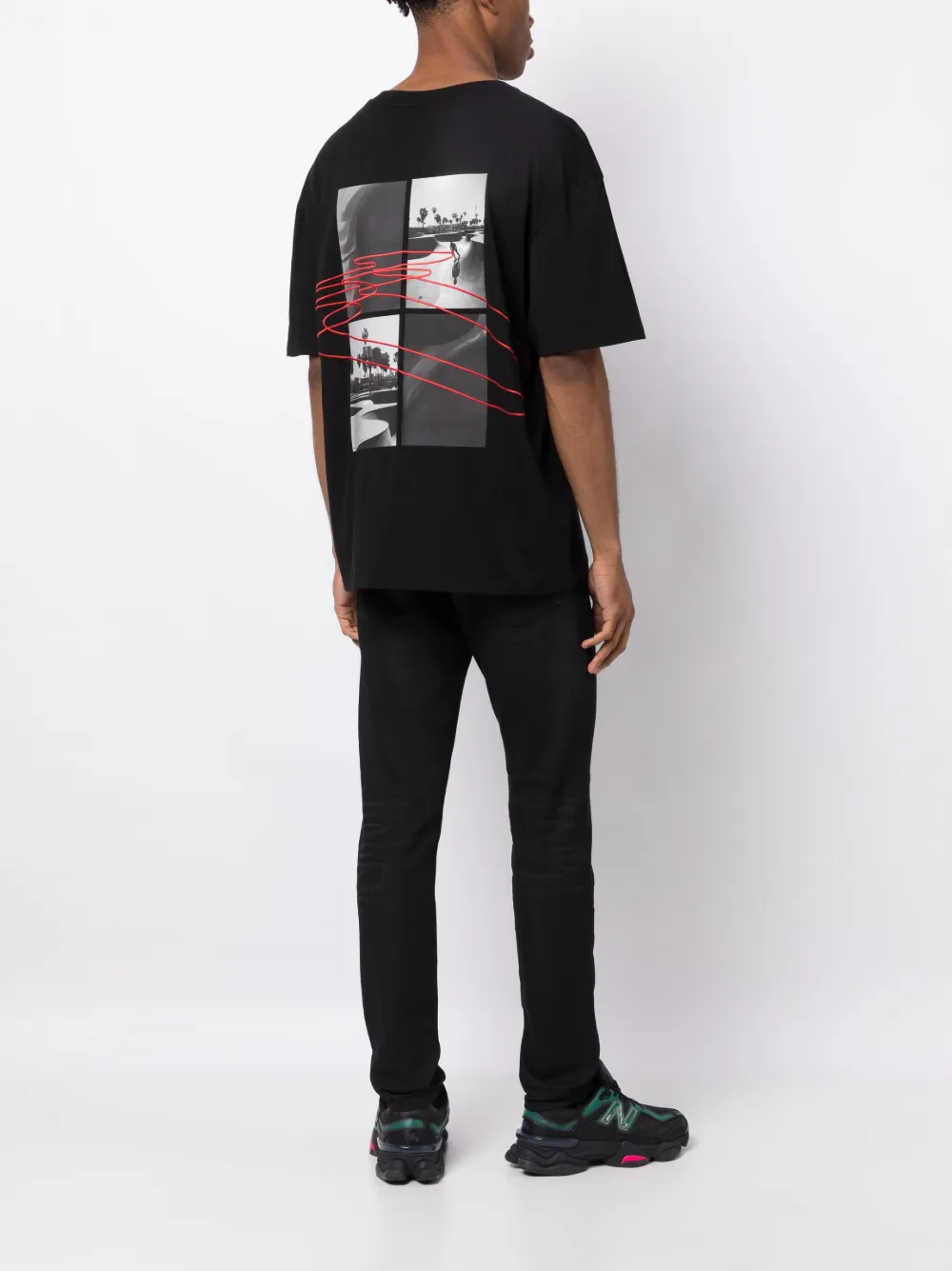 HUGO Camiseta com estampa gráfica | Camisetas | Image 2