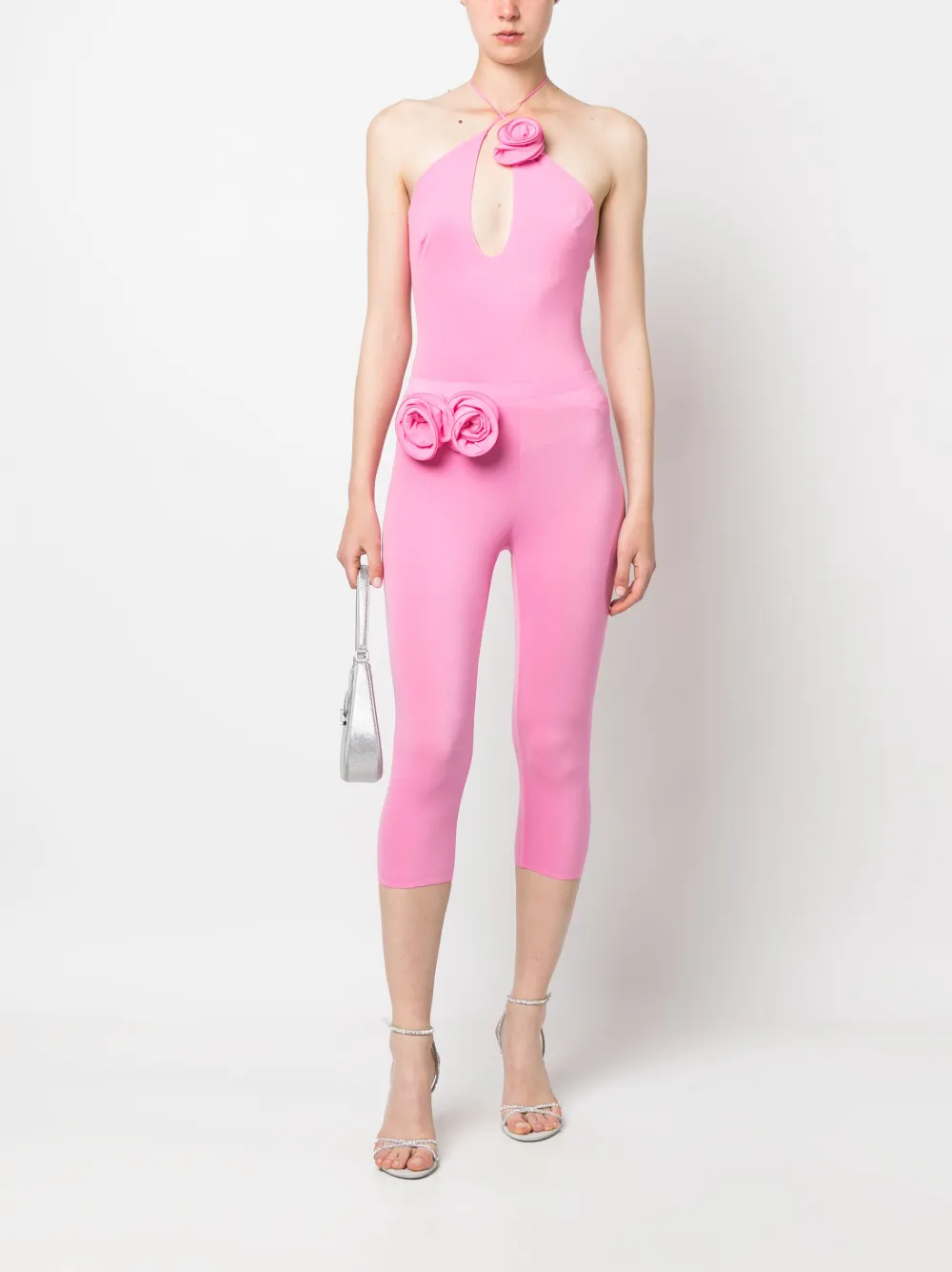 Magda Butrym Cropped legging - Roze