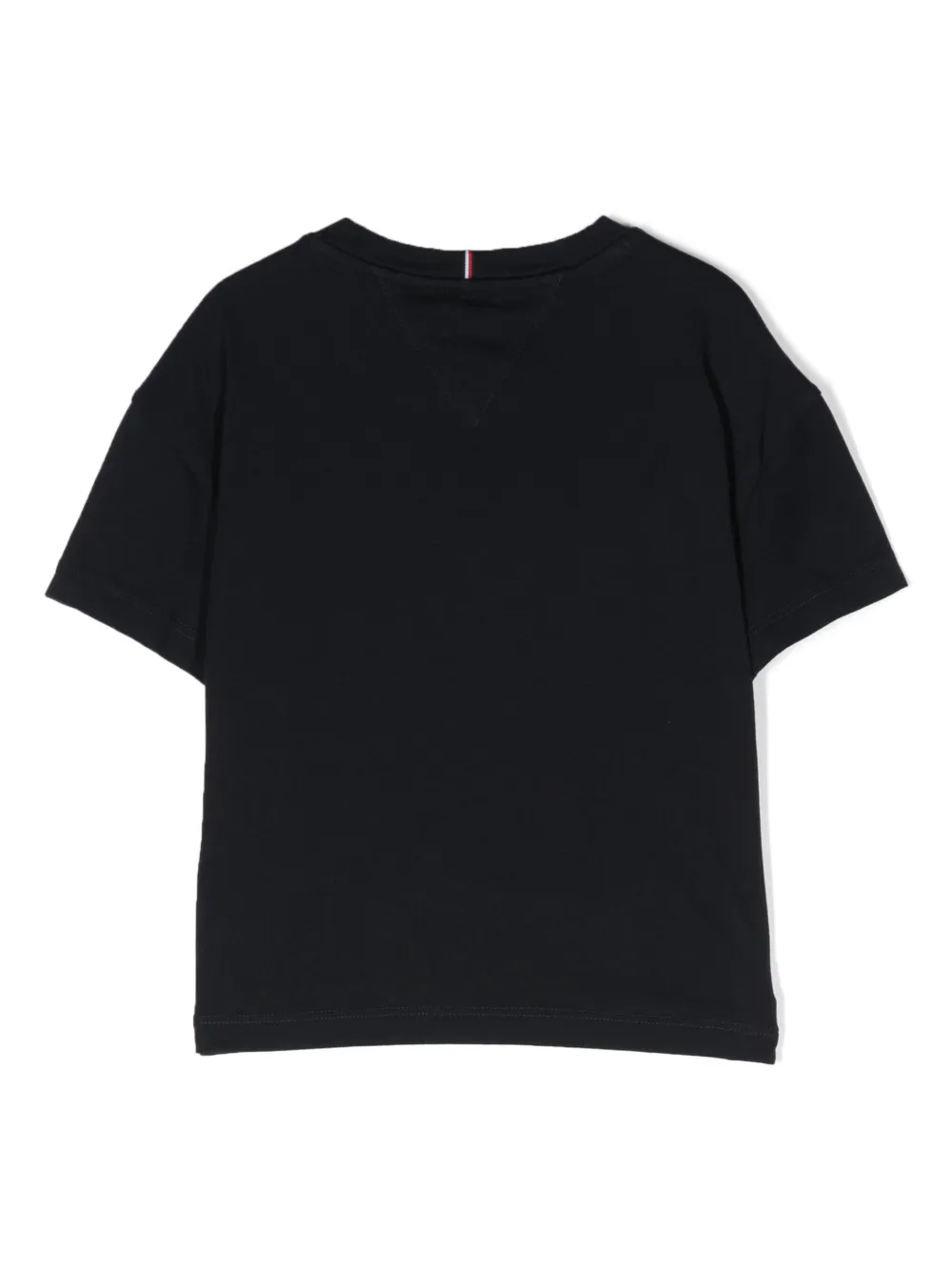 Tommy Hilfiger Junior T-shirt met pailletten - Blauw