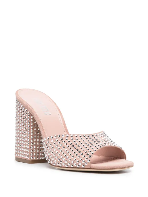 サンダル・ミュール Holly Anja Sandals - Paris Texas - Pink Ruby Paris Texas 105mm Holly Anja Sandals | Pink | FARFETCH CA