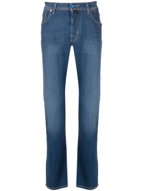 straight-leg jeans