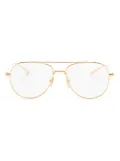 Dita Eyewear metal pilot-frame glasses - Gold