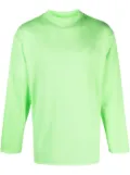 ERL graphic-print cotton sweatshirt - Green
