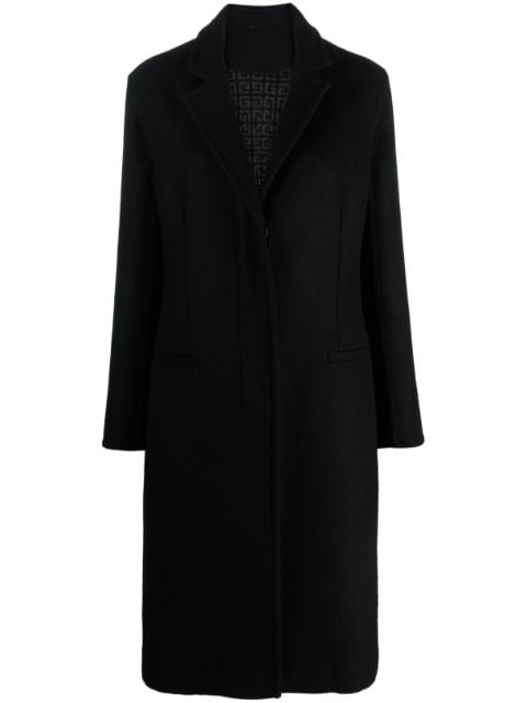 Givenchy single-breasted wool-blend coat