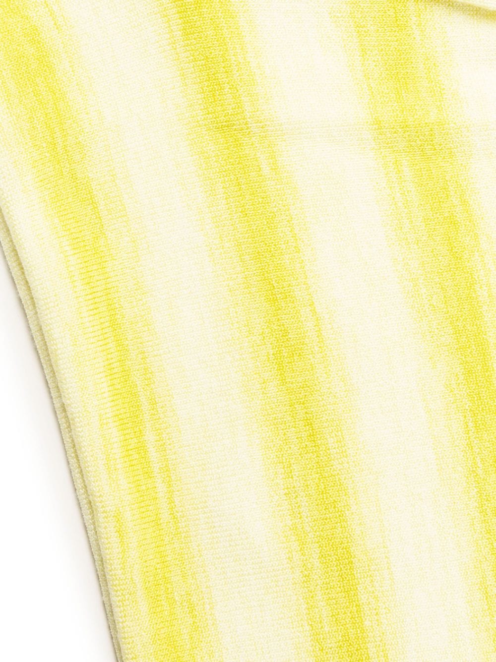 Shop Gimaguas Simi Striped Bodycon Minidress In Yellow