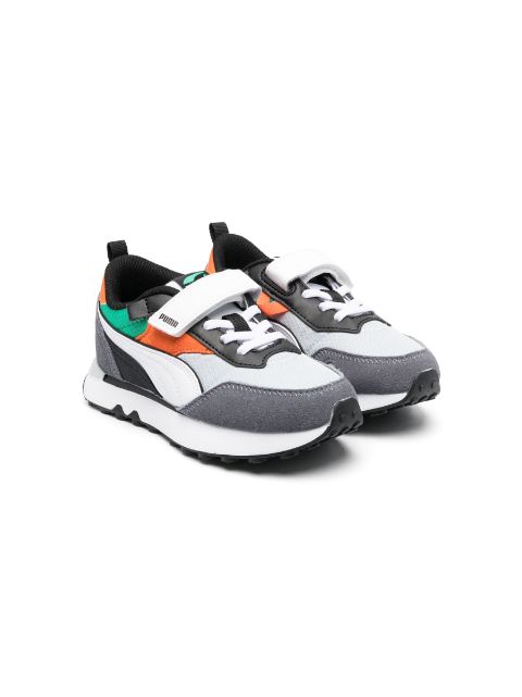 Puma Kids - touch-strap cotton sneakers