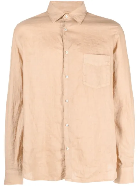 ASPESI long-sleeve linen shirt