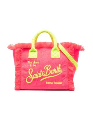 MC2 Saint Barth Kids logo-print Beach Bag - Farfetch