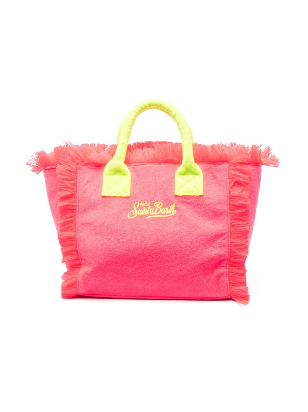 Shop Mc2 Saint Barth Logo-print Tote Bag In Pink