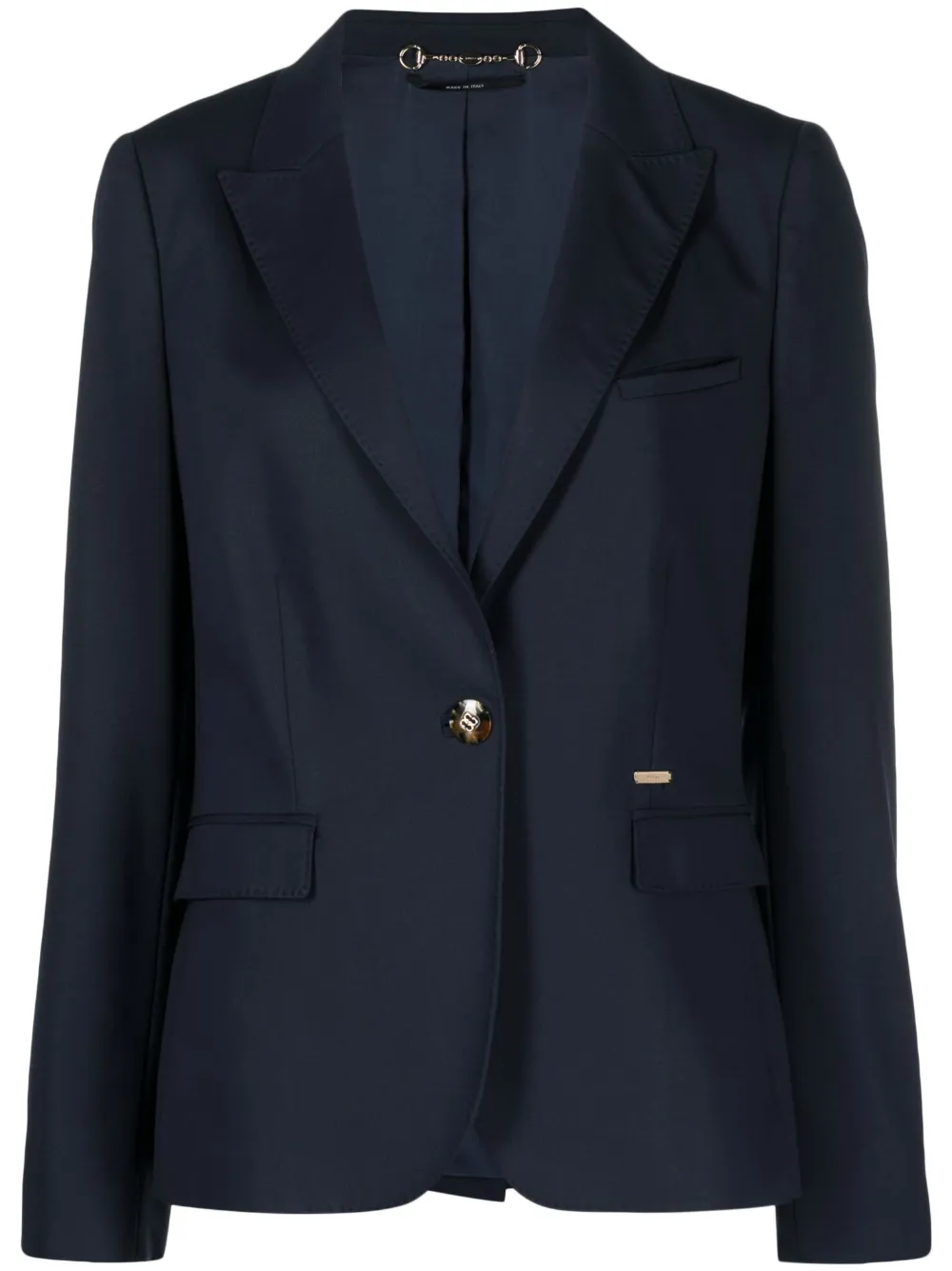 Pre-owned Gucci 2000s Single-breasted Blazer In Blue