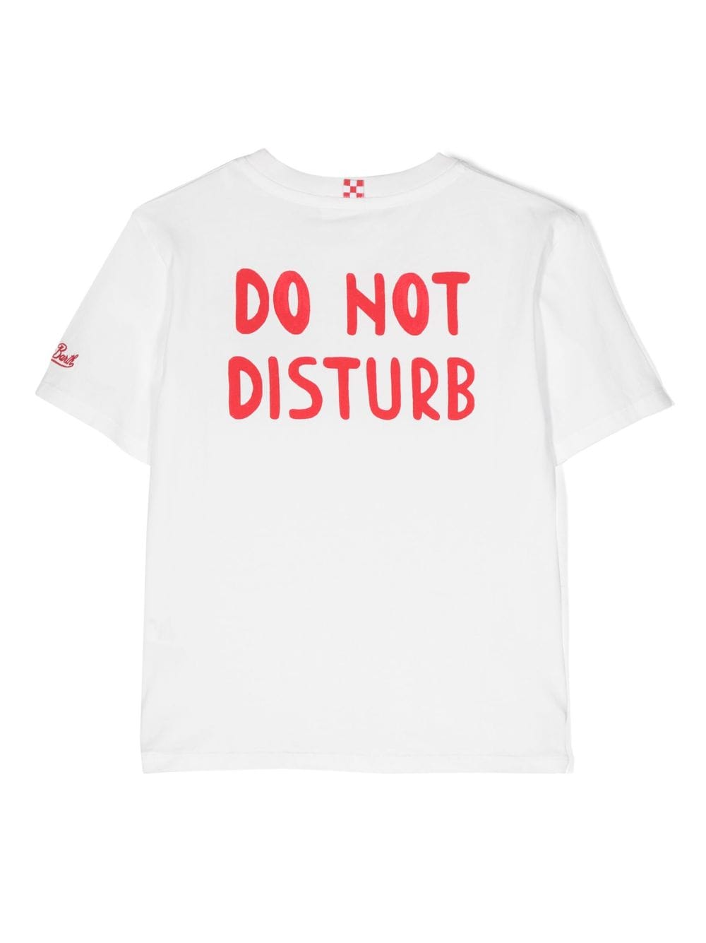 MC2 Saint Barth Kids T-shirt met grafische print - Wit