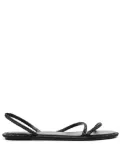 René Caovilla crystal-embellished slingback sandals - Black