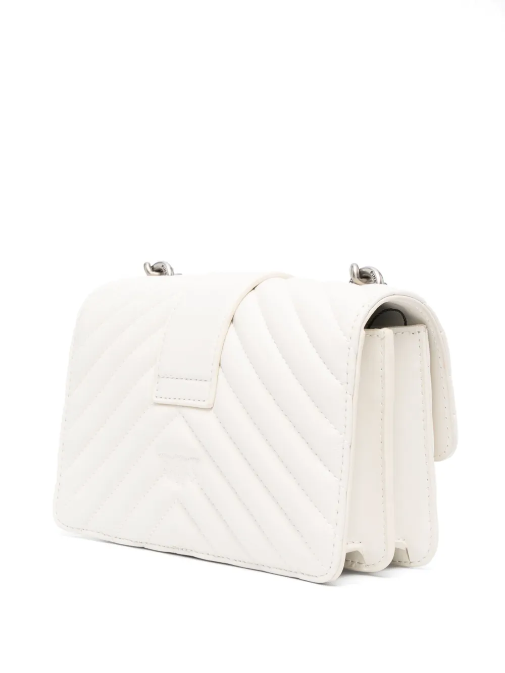 PINKO Love Quilted Shoulder Bag Farfetch
