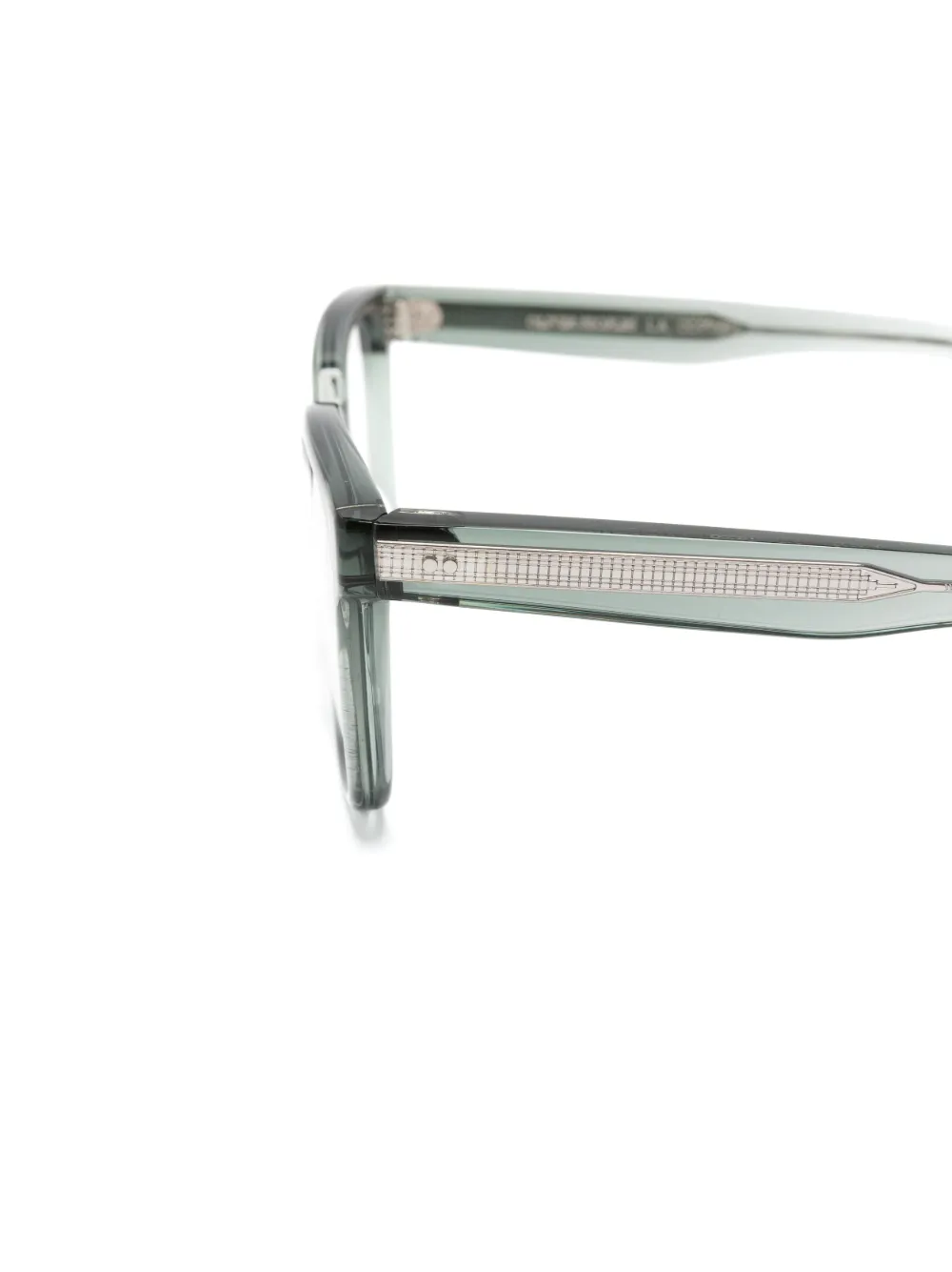 Oliver Peoples Parcell Square-frame Glasses In Green