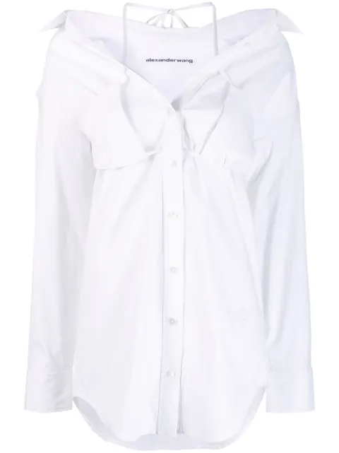 Alexander Wang layered bikini shirt Women