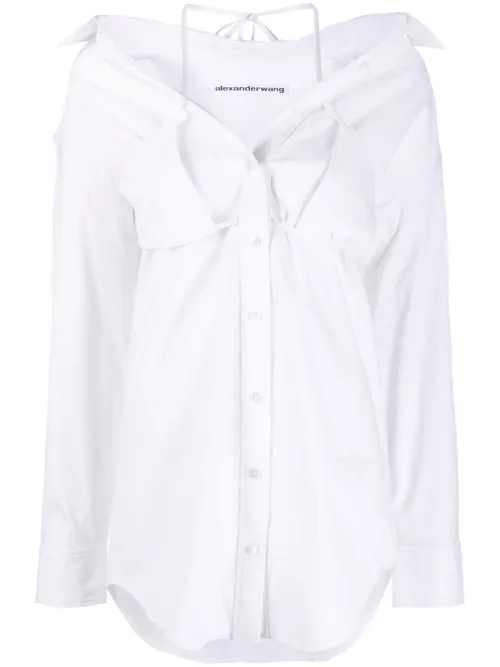 Chemise à design superposé - Alexander Wang - Modalova
