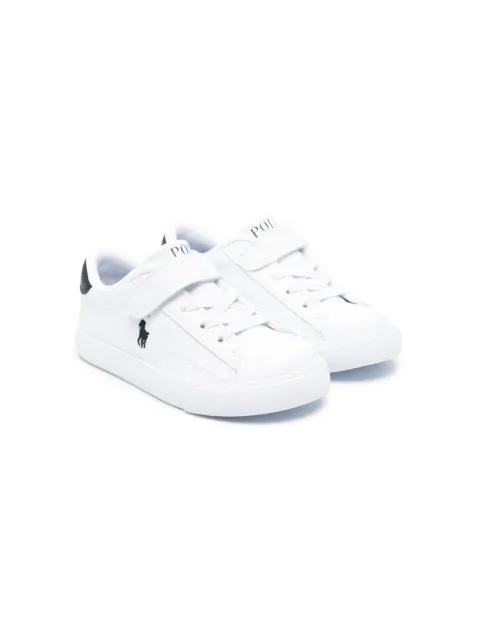 POLO RALPH LAUREN KIDS Polo Pony round-toe sneakers