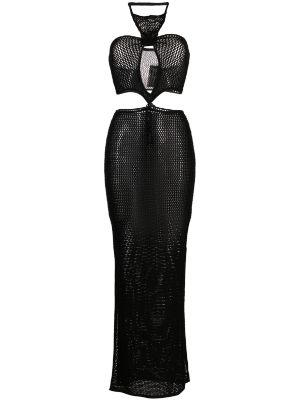 Buy Aya Muse Black Heri Cut-out Maxi Dress for Women in Saudi