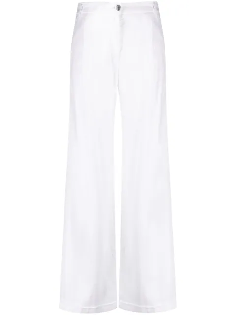 Jacob Cohën straight-leg linen-blend trousers