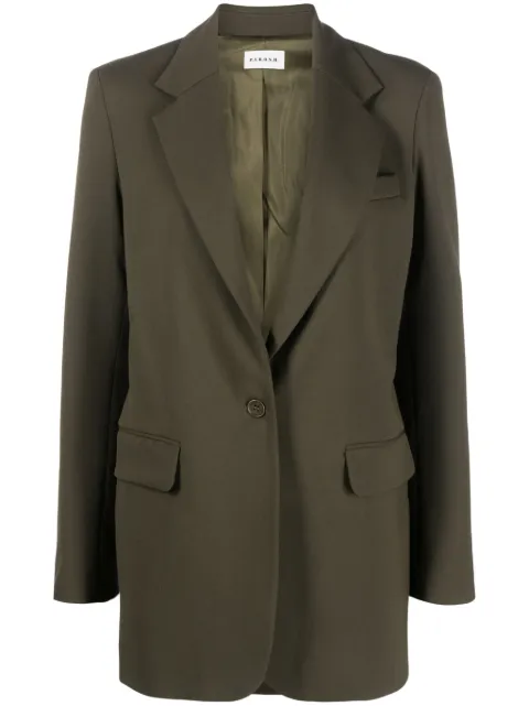 P.A.R.O.S.H. single-breasted virgin wool blazer