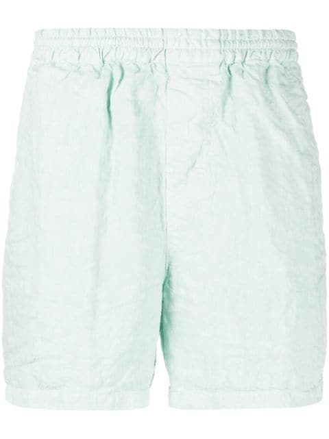 ASPESI elasticated linen shorts