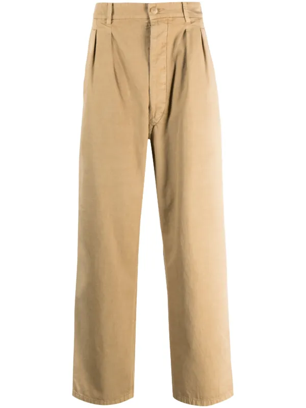 Auralee Belted Straight Trousers - Farfetch